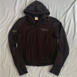 Harley Davidson Black Jacket - Women's Medium